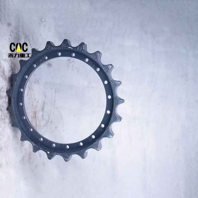 Komatsu excavator undercarriage part sprocket PC200 made in China