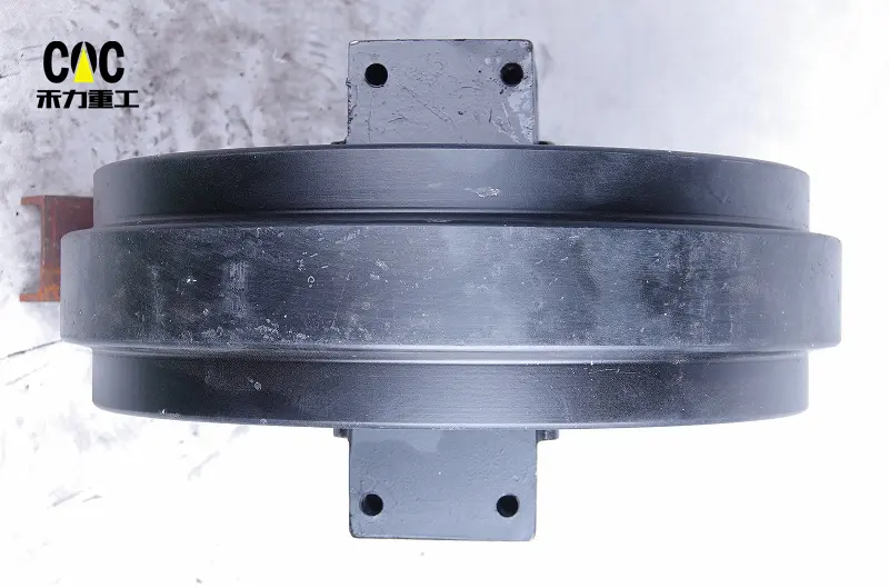 Sumitomo excavator SH240 track adjuster assy SH260 SH280 recoil spring SH300 SH350 sprocket idler undercarriage parts