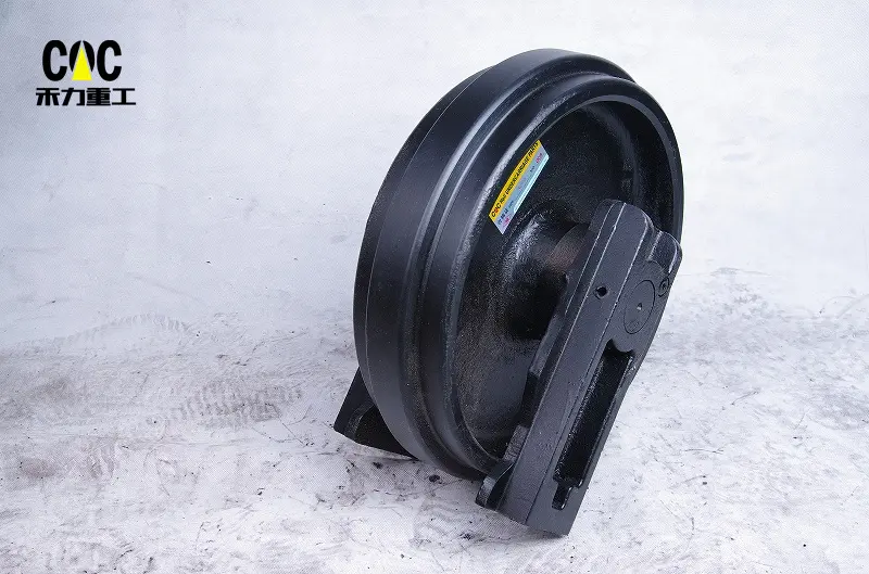 OEM Factory for Undercarriage Idlers - R60 Idler R60 For R60 Construction Machinery Spare Parts Excavator Oriented Roller Guide Idler,Mini Excavator Rollers – Heli detail pictures