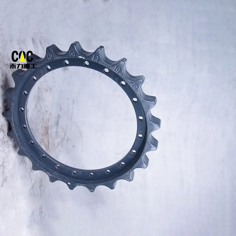 Komatsu excavator undercarriage part sprocket PC200 made in China