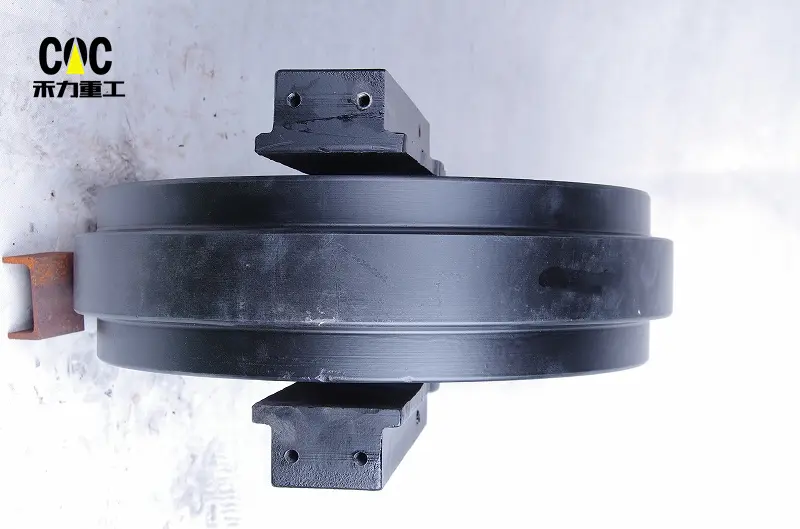 China Manufacture New Product Sell zy200 Bulldozer Metal Roller Excavator Front Track Idler