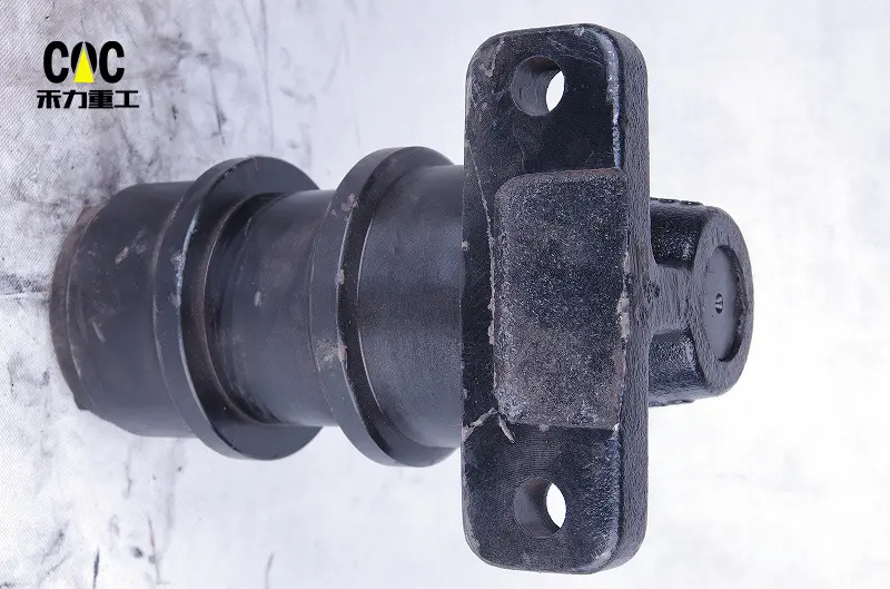 Made in India Excavator Carrier Roller EX120 EX100  Carrier Roller Good Quality Track Bottom Top Roller