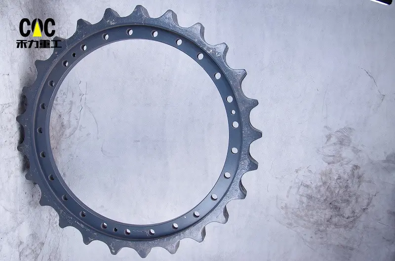2021 wholesale price Chain Sprocket - Drive Sprocket for Komatsu PC450-7 PC600 PC650 PC750 PC800 PC1100 PC1250 PC2000 Undercarriage Parts Excavator Drive Sprocket – Heli detail pictures