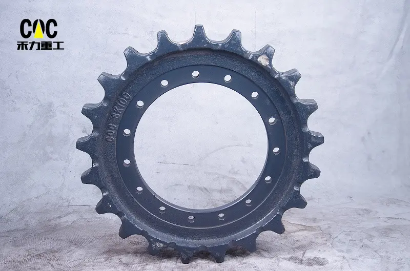 sk100 d5 pc200 undercarriage parts excavator bulldozer track roller idler bolts sprocket teeth