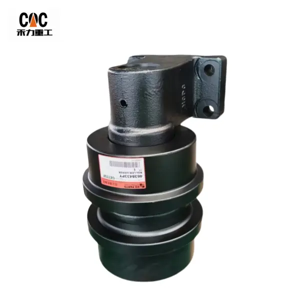 Hitachi excavator carrier roller 4638433/ex1200-6/zx870-3lc top/carrier roller-carrier roller factory-undercarriage parts manufactures