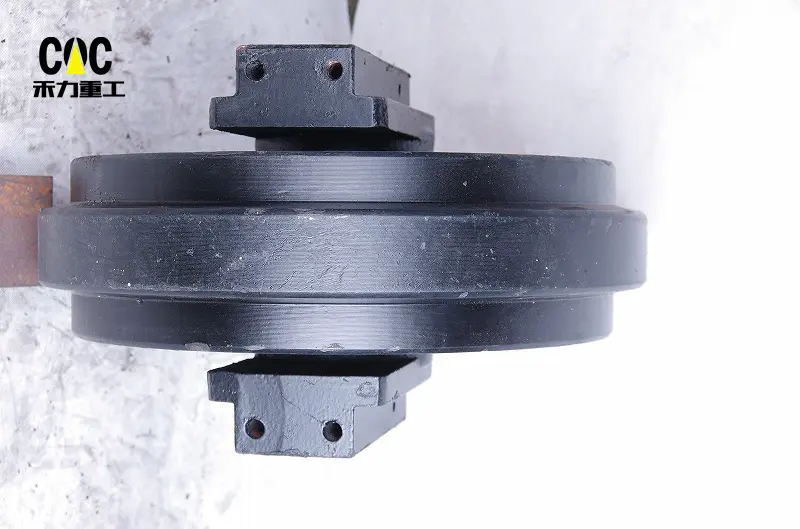 EX60-5 Excavator Front Idler EX60 Idler Wheel Group top roller Track roller Indian excavator cat idler