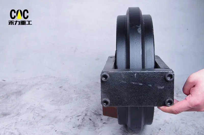 Crawler Undercarriage Spare Parts Mini Digger Front Idler Guide Wheel idler Made in Germany