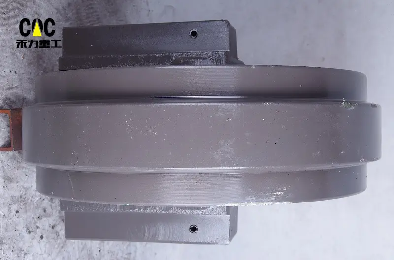 ihi front track idler assy for mini excavator jcb wheel bulldozer parts rubber idler r944
