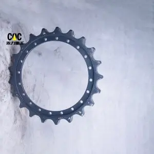 Komatsu excavator undercarriage part sprocket PC200 made in China