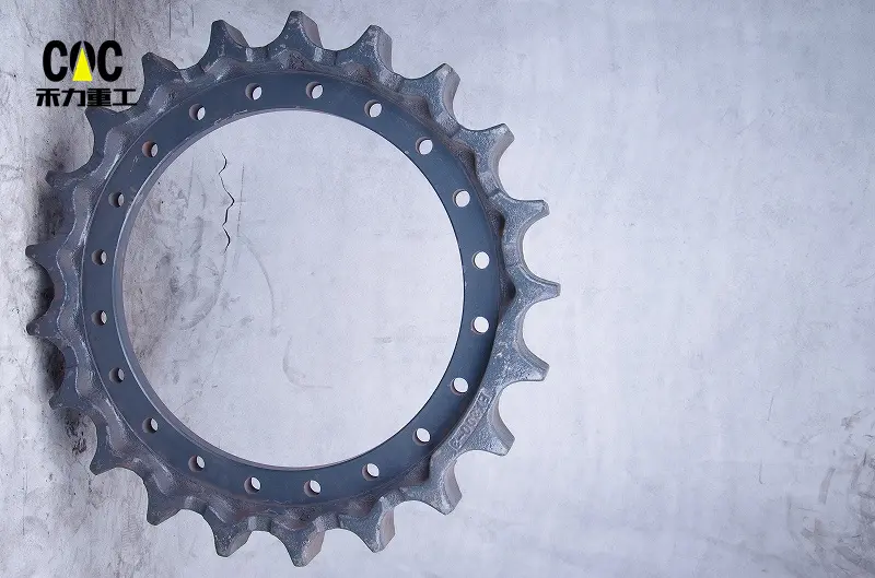 Reasonable price Undercarriage Parts Sprockets - Excavator EX300-1 EX300-2 EX300-3 sprocket drive sprocket rim 1010467 – Heli detail pictures