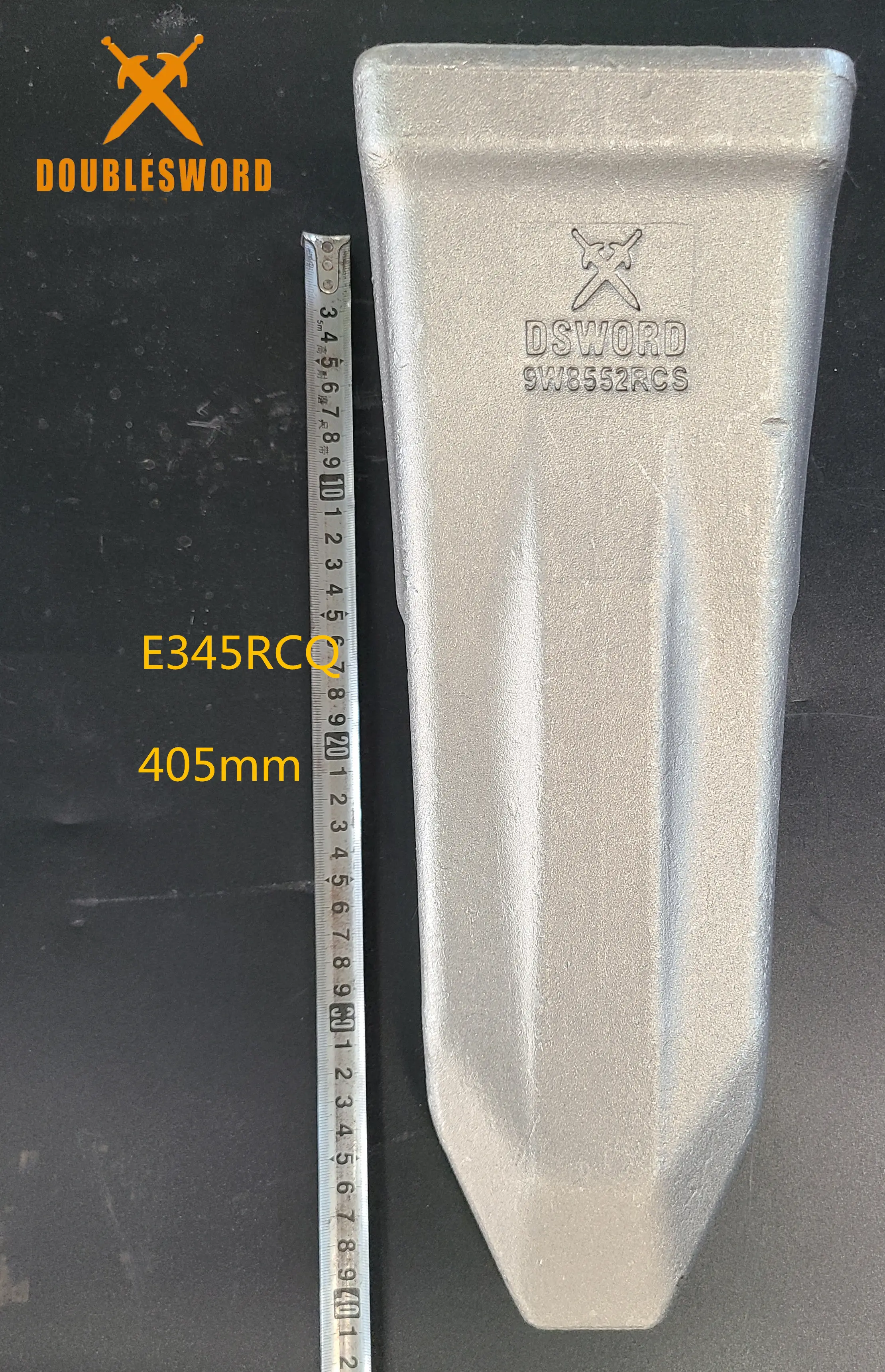Rock Type Bucket Teeth for Excavator E345 9W8552 Bucket Tooth and Pin and Retainer Heavy Duty Excavator Spare Parts/bucket tooth factory