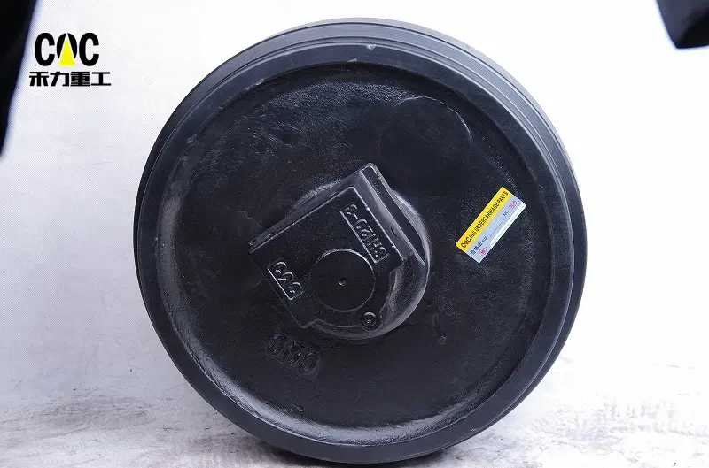 High quality SH60 SH65 SH100 SH120 SH200 SH220 SH260  excavator idler assembly for undercarriage parts