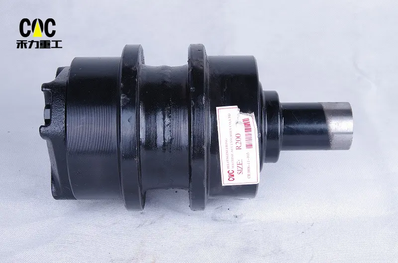 Wholesale undercarriage parts R200 R200LC R210-3 R210LC upper rollers excavator assembly top carrier roller