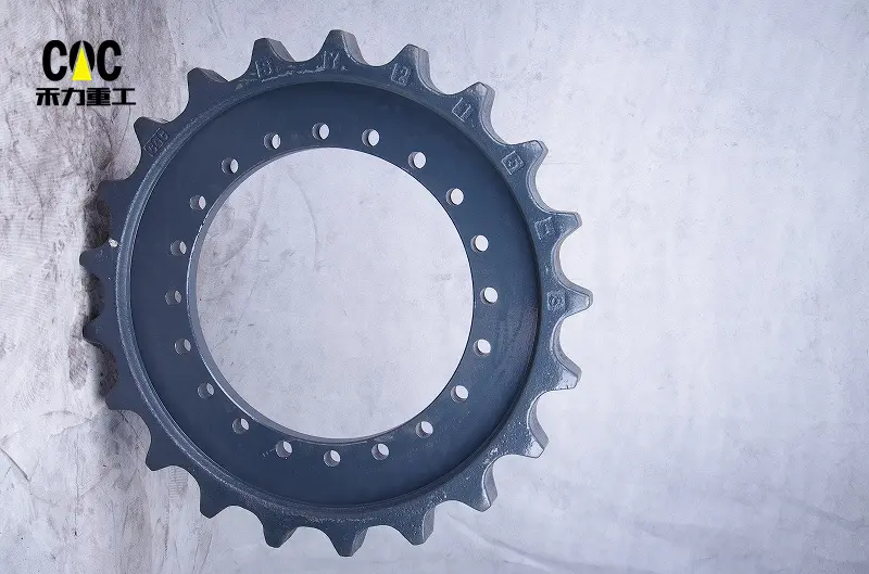 Mine excavator parts DOOSAN sprocket DH220 SANY 215 excavator sprocket