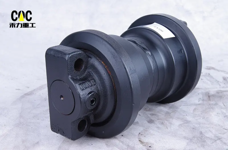 Factory Cheap Hot Heavy Duty Track Rollers - Sell EX100 Bulldozer Metal Bottom Roller Excavator Track Roller  – Heli