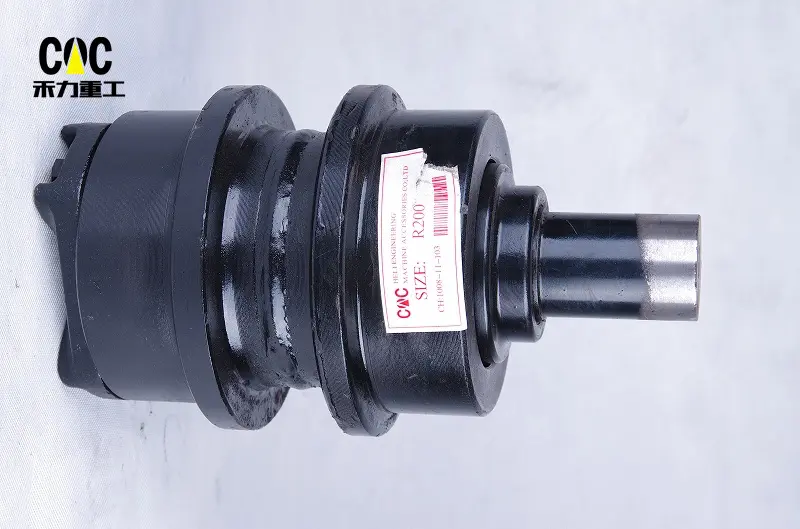 Wholesale undercarriage parts R200 R200LC R210-3 R210LC upper rollers excavator assembly top carrier roller