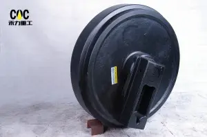 Construction Undercarriage Idler Parts Wholesale Black Front Idler For Excavator Idler R934