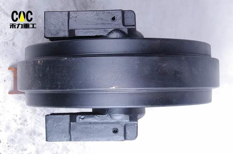 TOP Quality Undercarriage Parts Excavator Track Adjuster Assy front idler roller bucket pin spare parts