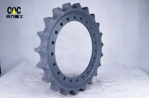 Excavator undercarriage parts sprocket for HYUNDAI R130