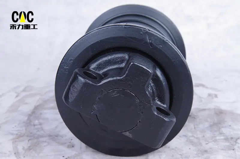 Construction Machinery Parts Excavator Carrier Roller Bulldozer Track Top Roller Upper Roller SH120