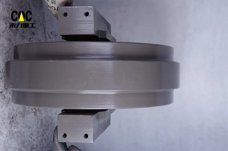 China factory supply R225 R225-7 R290 R300 R305 idler wheel excavator parts front idler