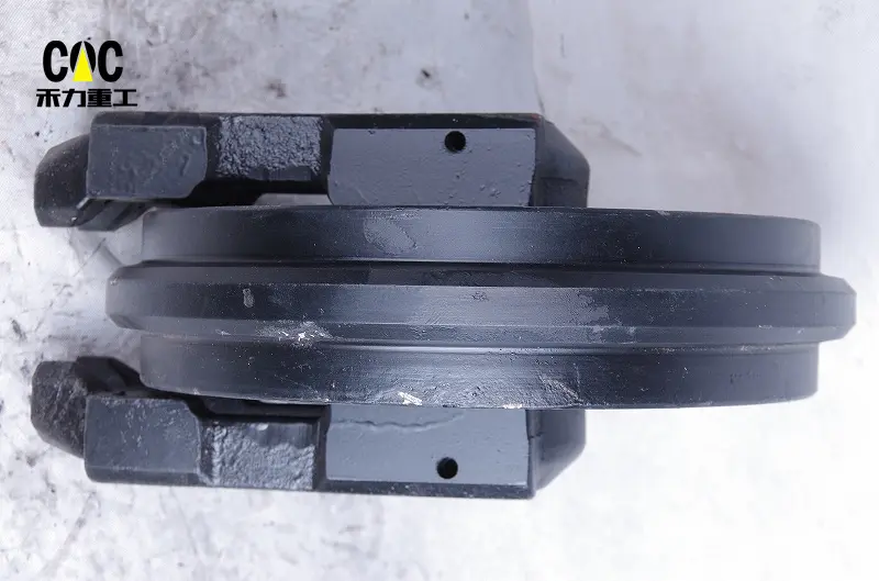 Wheel for kubota mini excavator undercarriage parts front idler sprocket idler 85 Russia excavator idler