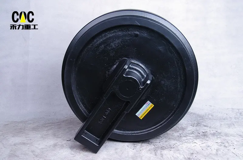 Hot New Products Excavator Front Idler - ihi front track idler assy for mini excavator jcb wheel bulldozer parts rubber CAT idler E324 – Heli detail pictures