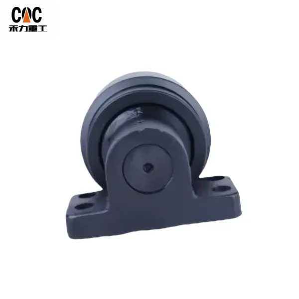Hitachi excavator undercarriage part carrier/up roller EX200 made in China -China spare parts manufacture.