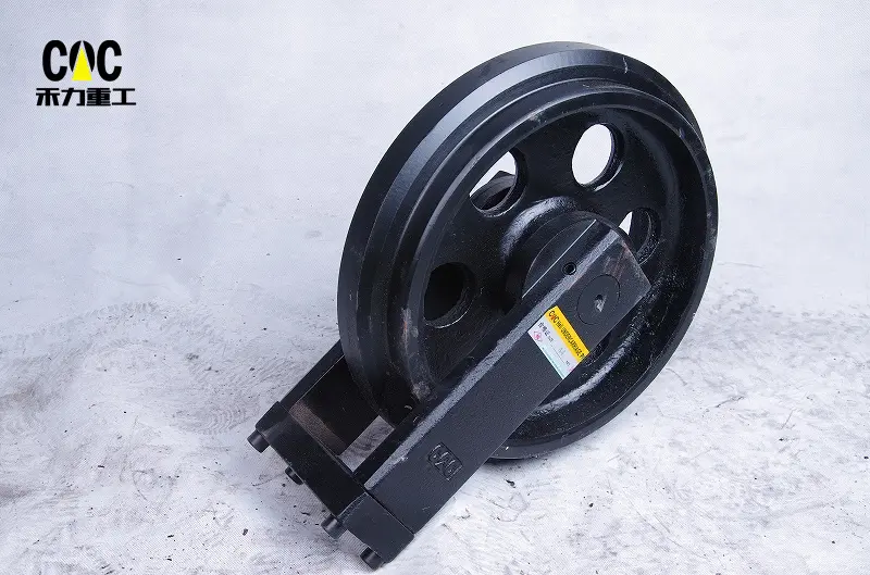 Low price for Cqc Front Idler Pc400 - Excavator spare parts low price idler roller for bob cat e305 track idler for excavator – Heli detail pictures