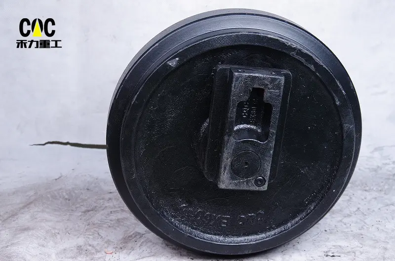 EX60-5 Excavator Front Idler EX60 Idler Wheel Group top roller Track roller Indian excavator cat idler