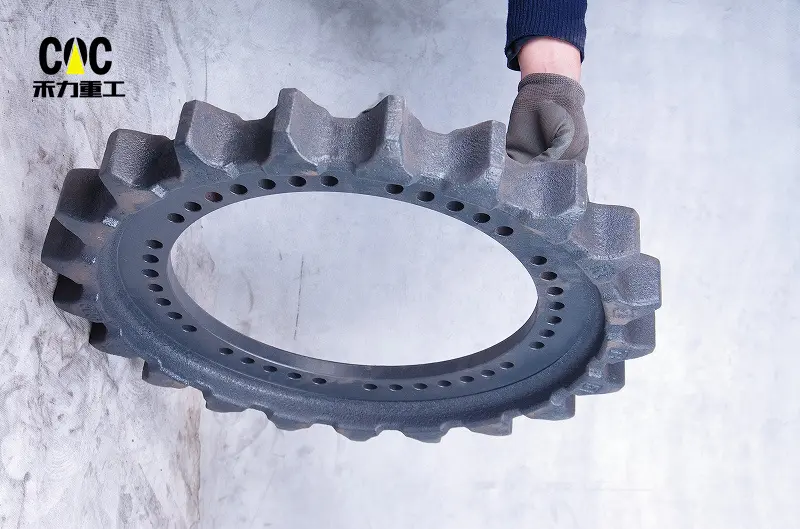 High Quality excavator r275 Sprocket rim for hitachi excavator Chain EX100-3 Sprocket rim 1010325