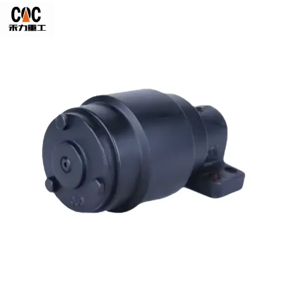 Hitachi excavator undercarriage part carrier/up roller EX200 made in China -China spare parts manufacture.
