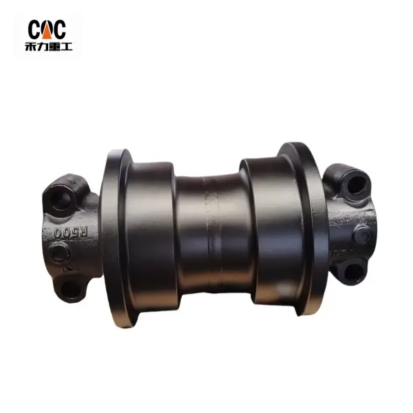 Hyundai track roller(81E70015，81E700631)R500-R360-R450/Bottom roller ass’y/China track roller manufacture/CQC-track roller factory