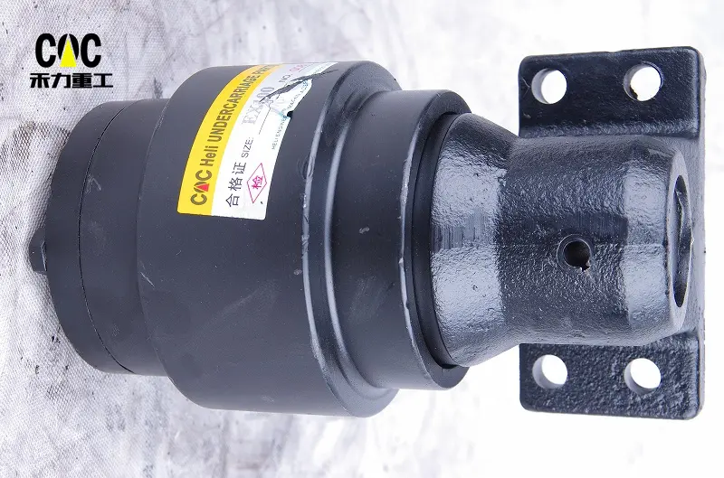 Wheel Excavator Undercarriage Parts EX50 EX60 EX100 Top Roller Carrier Roller Support Roller