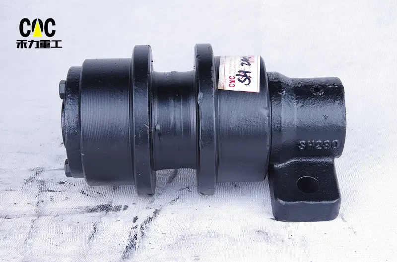 SUMITOMO excavator undercarriage SH200 SH210 SH240 SH280 top carrier roller for sale