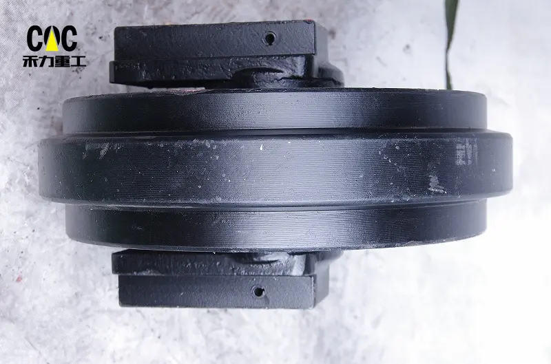 EX60-5 Excavator Front Idler EX60 Idler Wheel Group top roller Track roller Indian excavator cat idler