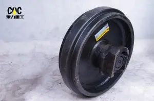 Idler Dh55 Excavator Track Idler Wheel Construction Equipment Parts Front Idler Spare Parts Used For Doosan
