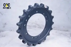 Excavator Sprocket,Professional factory OEM excavator Sprocket zax60, assembly part, Induction hardening