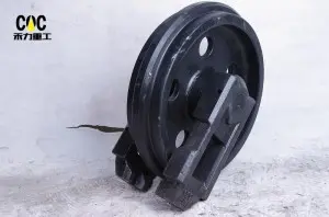 Wheel for kubota mini excavator undercarriage parts front idler sprocket idler 85 Russia excavator idler