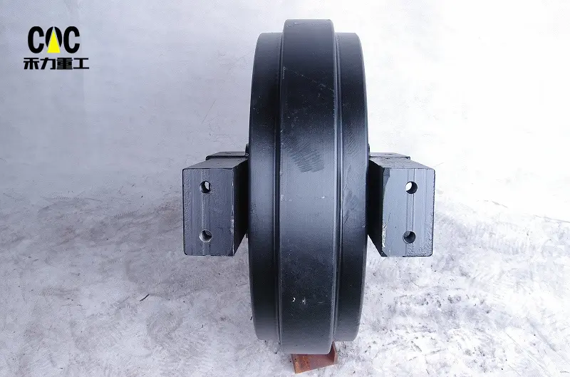 Hot New Products Excavator Front Idler - ihi front track idler assy for mini excavator jcb wheel bulldozer parts rubber CAT idler E324 – Heli detail pictures