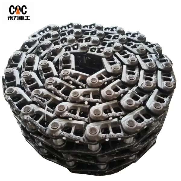 (208-32-00300/208-32-00401/KM2489/46)Komatsu PC400-6 track chain ass’y CQC good at manufacting undercarriage part