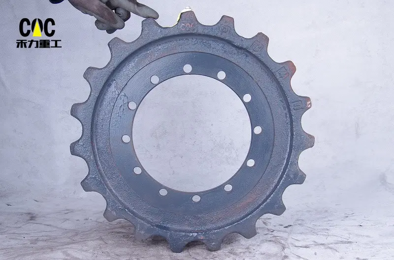 Wholesale Price Mini Excavator Sprockets - Premium Sprocket PC20 PC30 PC40 For Mini Excavator with High Quality Sprocket PC40 – Heli detail pictures